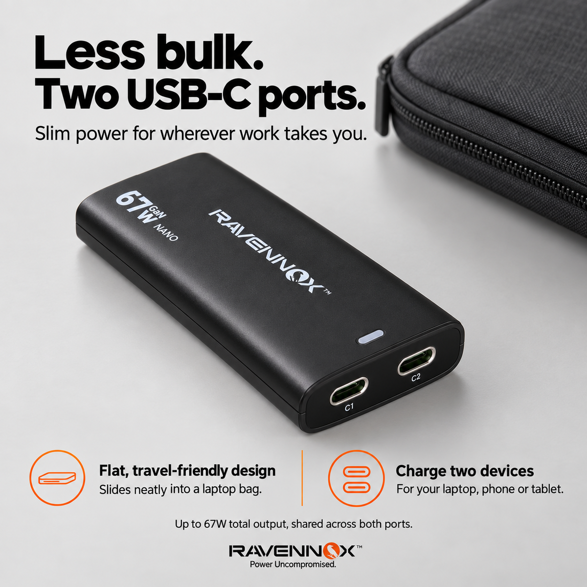 Ravennox 67w Charger